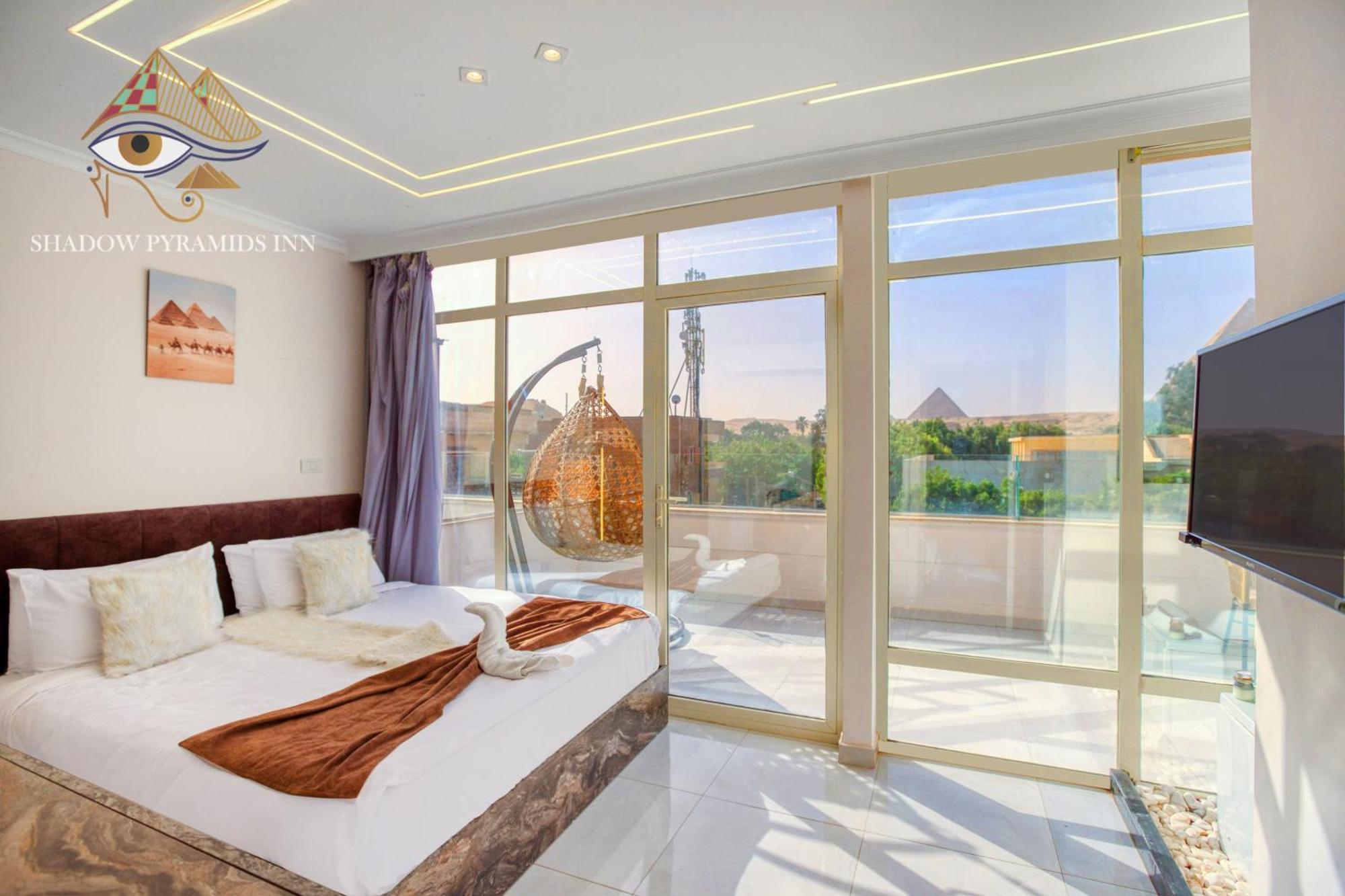 Shadow Pyramids Suites And Jacuzzi Kafrat al Jabal Bagian luar foto